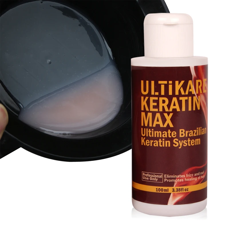 Keratin Hair Treatment Straightening Brazilian 12% Formalin+Purifying Shampoo With Free Small 10ML Repair Frizzy Argan Oil | Красота и