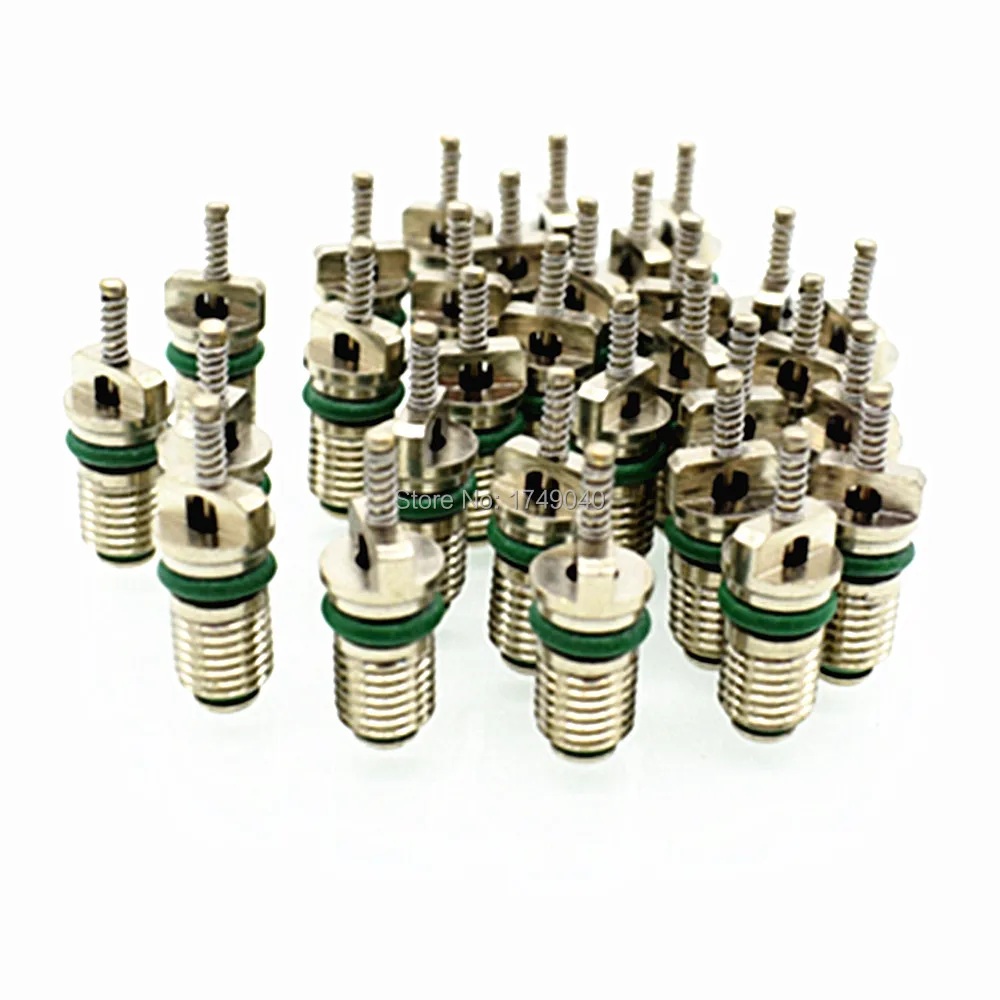 

Сердечник клапана переменного тока A/C, 20 шт., R134A, стандартные клапаны для кондиционера автомобиля и дома