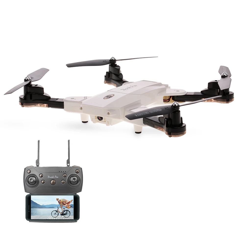TK117 1 складной Радиоуправляемый Дрон с камерой 720P Wifi FPV Квадрокоптер оптическое