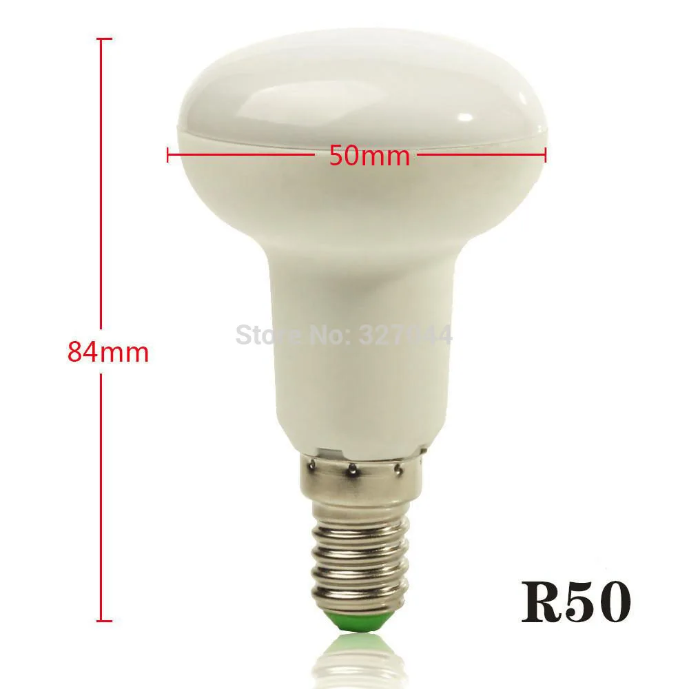 30 шт. R50 R63 R80 R90 светильник 7 Вт/10 Вт/14 Вт/15 Вт E27 Светодиодный Холодный/теплый белый 85