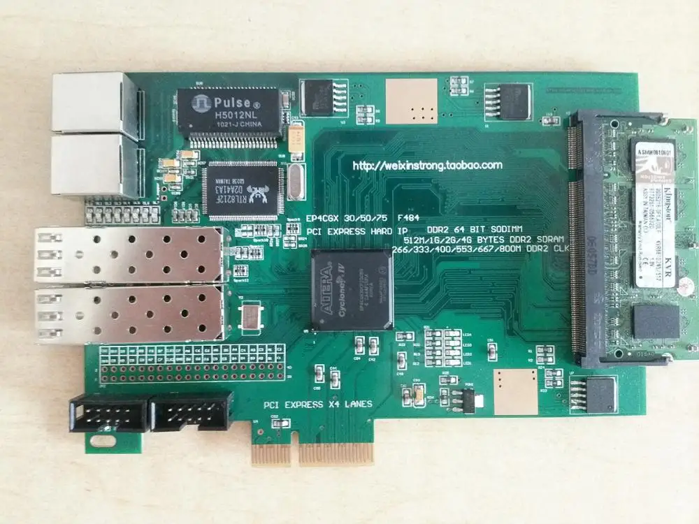 

Для макетной платы PCI PCIE FPGA PCIE EP4CGX30F Switch DDR2