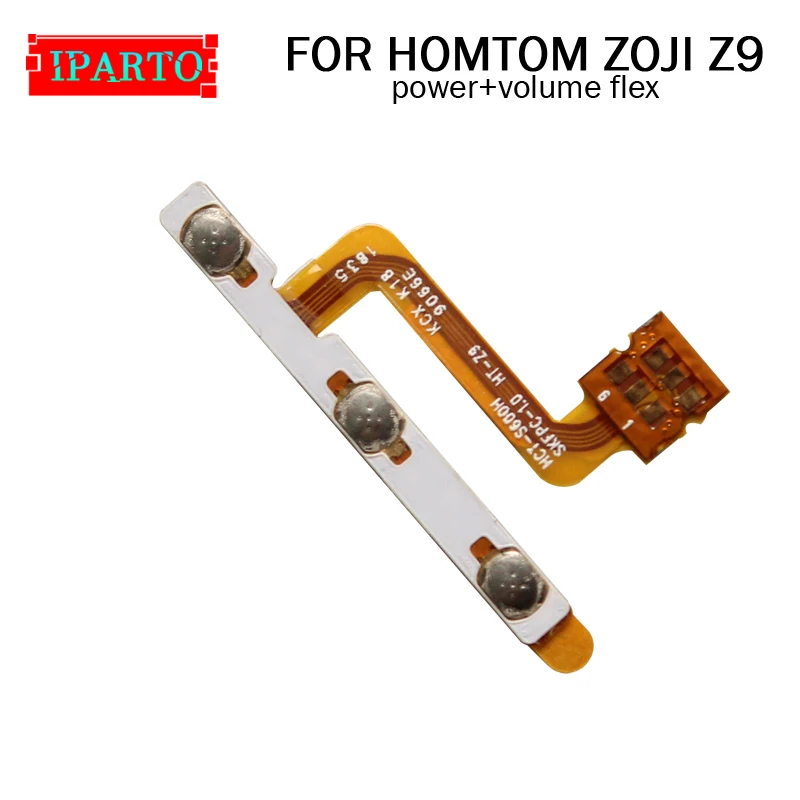 HOMTOM ZOJI Z9 гибкий кабель с боковой кнопкой 100% оригинальная мощность + Кнопка