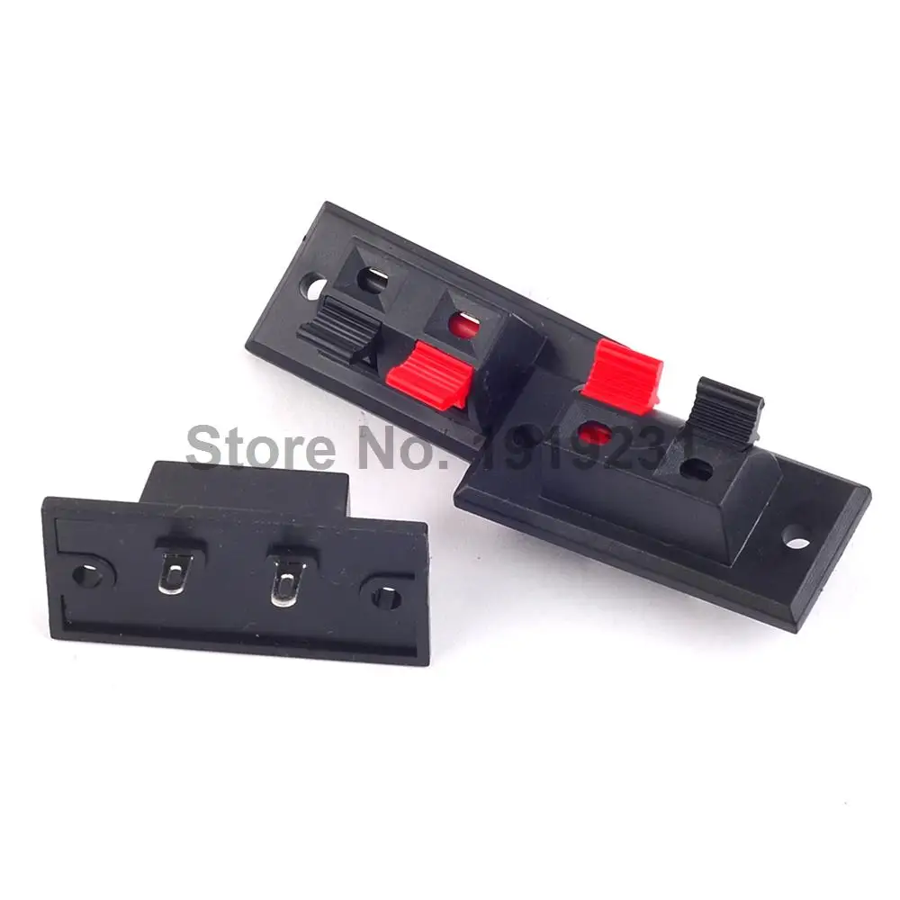 5 шт. 2 разъем позиции клеммы для динамиков с пружинным разъемом|connector terminal|push in