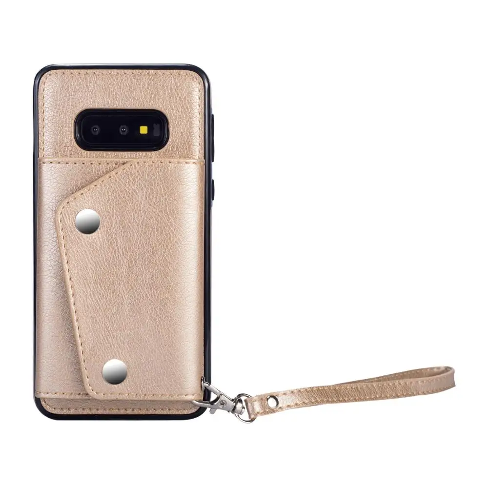 Для samsung Galaxy S10 S8 S9 Plus Роскошный кожаный чехол-кошелек для samsung Galaxy S7 Edge держатель для карт защитный чехол для телефона