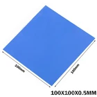 1 шт. Gdstime 100x100x0,5 мм процессор GPU IC чип теплопроводности радиатора термальные Соединения Pad GDT100MMW-10