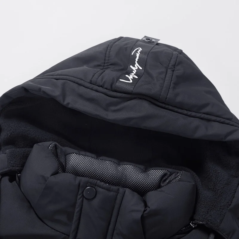 Новинка Утепленное зимнее пальто LKBEST Мужская толстовка парки ветрозащитная