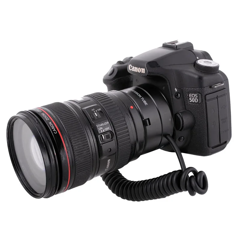 Meike MK-C-UP Авто Макро Удлинитель AF Обратный адаптер для Canon 5D II III 6D 7D 70D 50D 60D 600D 550D 500D