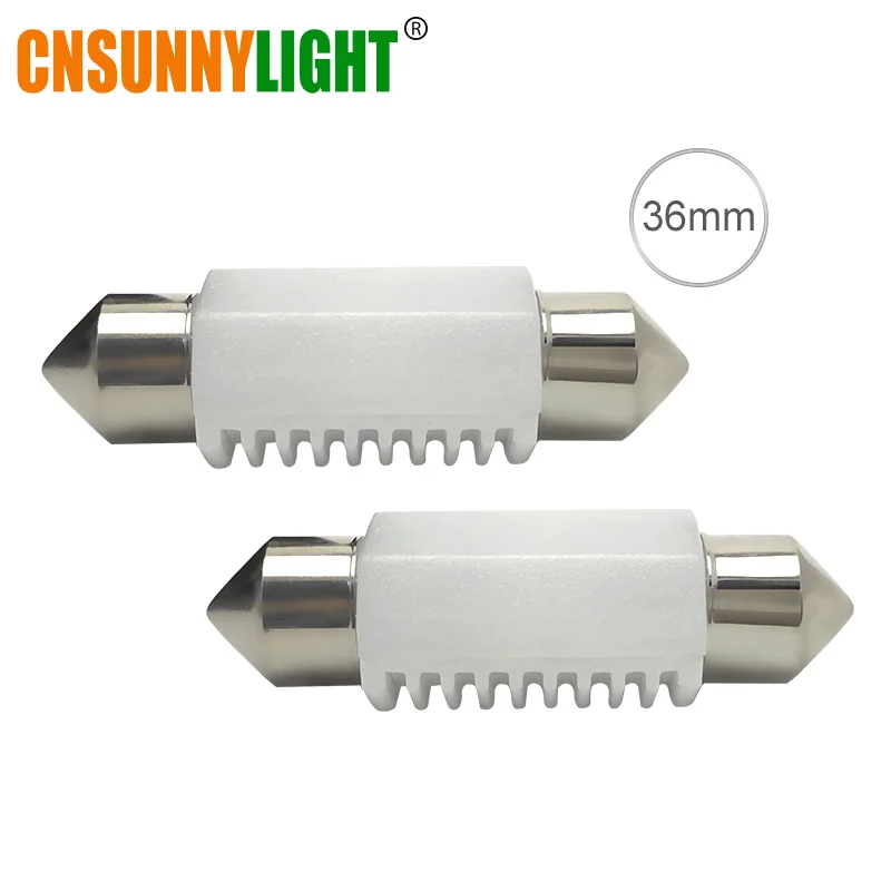 CNSUNNY светильник Высокое качество 3030 чипы C5W C10W светодиодный 31/36/39/41 мм автомобиль гирлянда светильник внутренний купол лампа для чтения белый 12V 24V