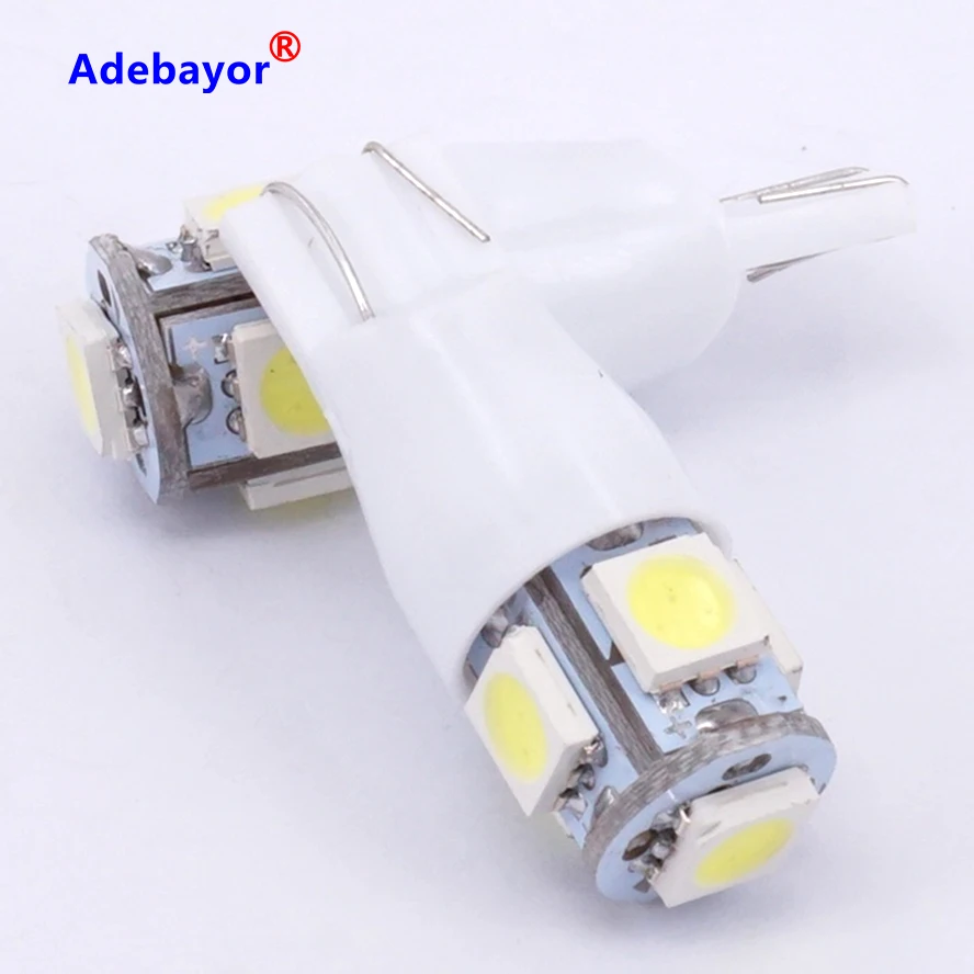 8 x Бесплатная доставка T10 стробоскопическая вспышка W5W 194 5 SMD 5050 светодиодная smd