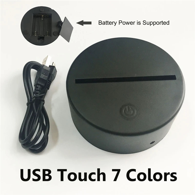 Кленовый 3D ночник USB зарядка акриловые оптические лампы ночные Детские подарки