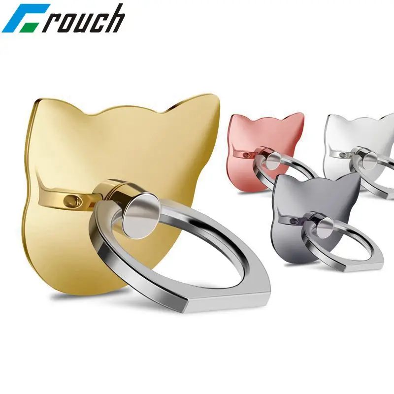 Приседать 360 градусов палец кольцо Мобильный телефон Смартфон держатель для