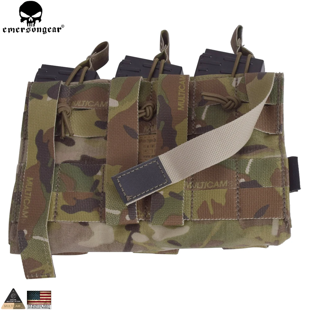EMERSONGEAR 5 56 тройная с открытым верхом сумка для пистолета страйкбольная военная