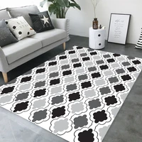 nordic style carpets for living room simple 3d printed carpet big size high quality home mat modern thicken parlor rug tappeto