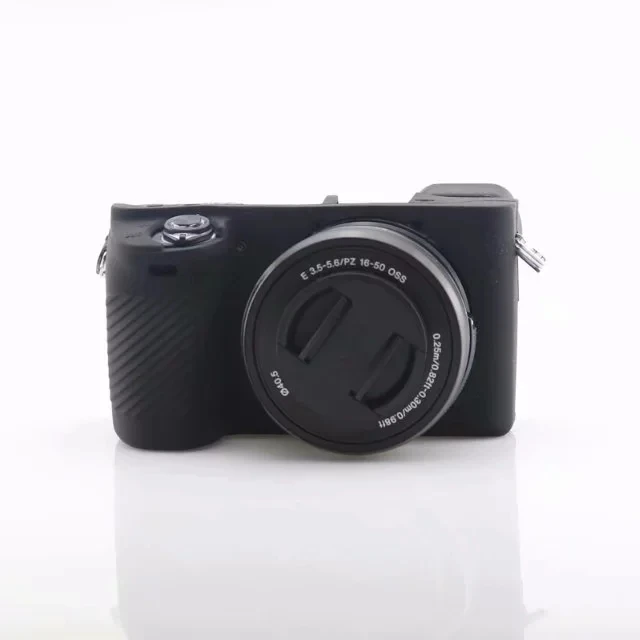 NiYi лучше резиновый силиконовый чехол защитная рамка для sony A6300 A6400 ILCE-6300 камера Мягкая 7 цветов