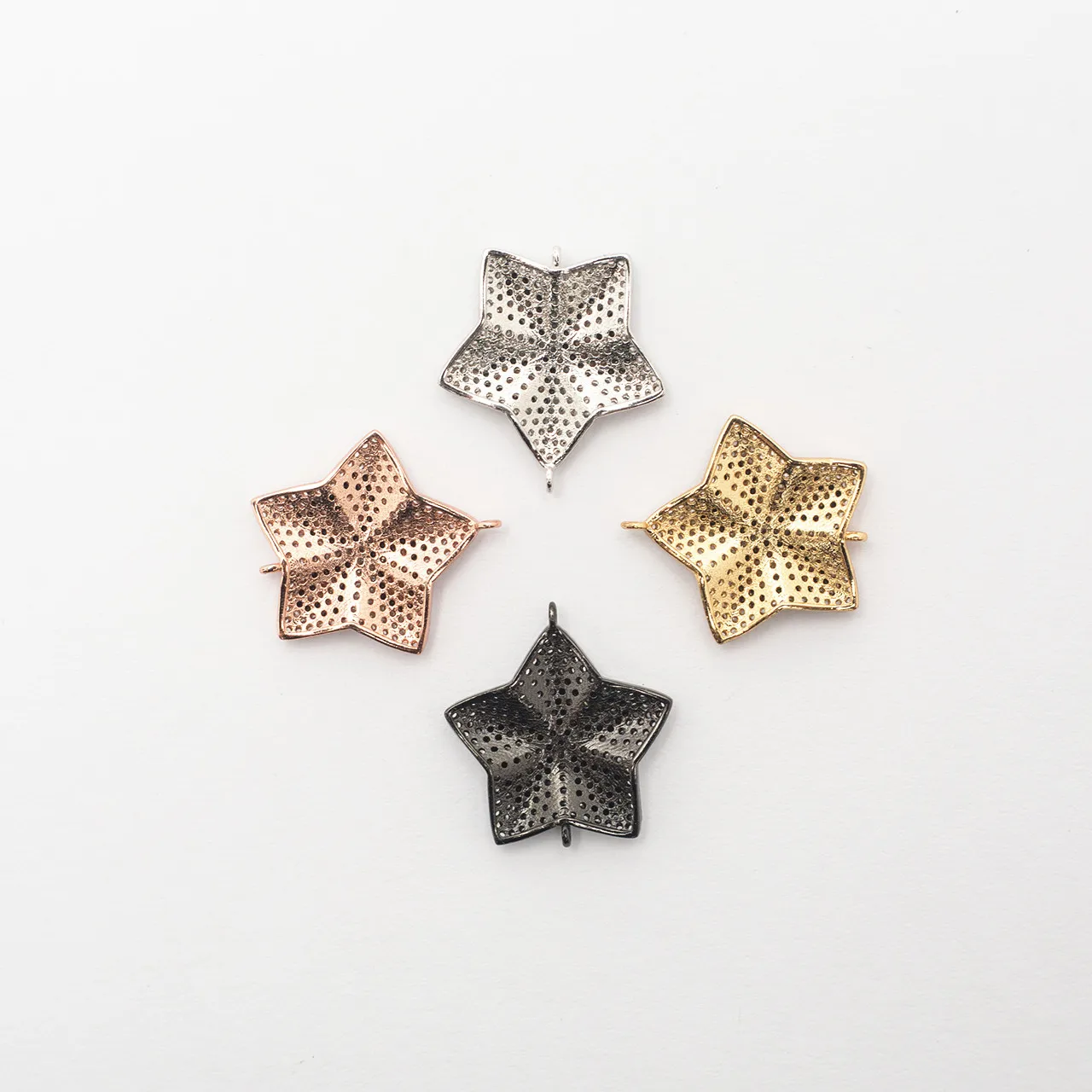 Complete animal charms bracelet jewelry connector accessories for diy bracelet making copper zircon micro pave cz wholesale