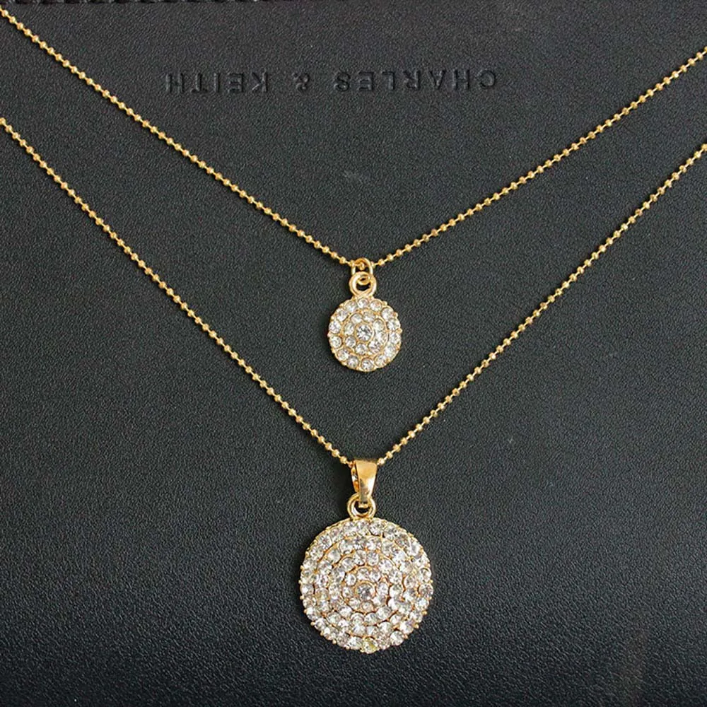 Уникальный дизайн красивое женское колье серьги подвески набор свадебные