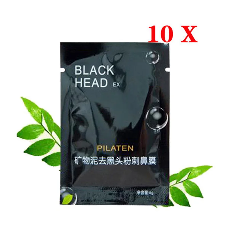10 шт./компл. очистка пор на носу мембраны паста Минеральная Грязь Удаление черных