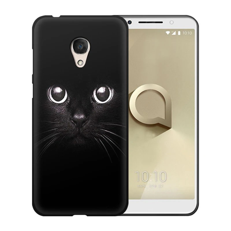 JURCHEN чехол для Alcatel 1X Мягкий ТПУ 3D мультфильм силиконовая задняя крышка 1C телефона