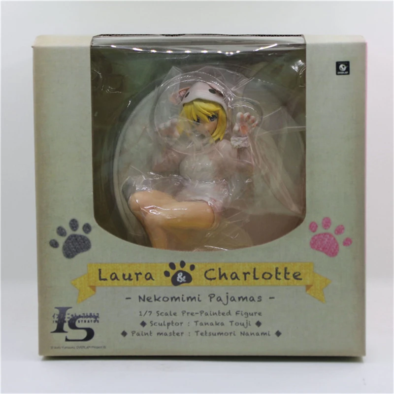 Пижама IS Infinite Stratos Charlotte Nekomimi масштаб 1/7 предварительно окрашенная Сексуальная