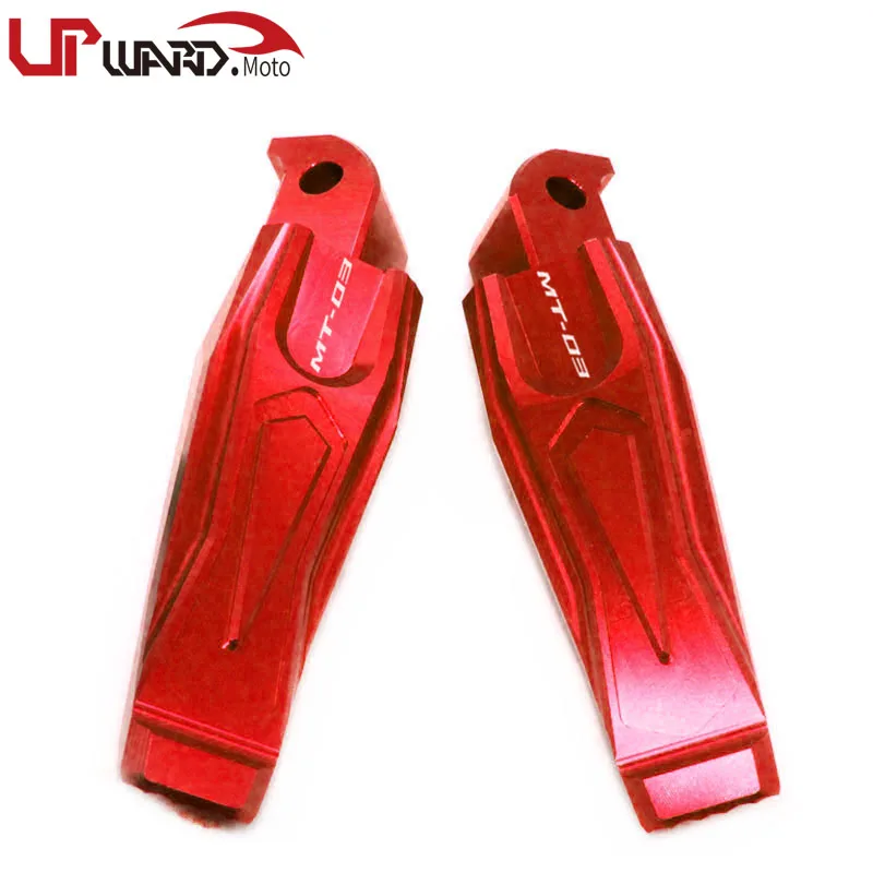 

For YAMAHA MT-03 MT03 MT 03 Motorcycle Accessories CNC Aluminum Passenger Footrests Rear Foot Pegs