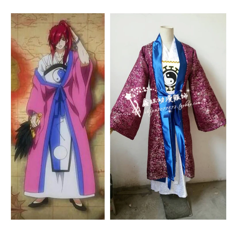 2016 магический Лабиринт магии косплей костюм Koumei Ren|labyrinth costume|magi cosplaycosplay costume |