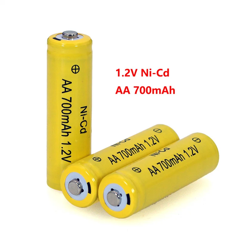 4 шт. NI CD батарейки типа АА 1 2 v Перезаряжаемые гидридных и никель кадмиевых типов