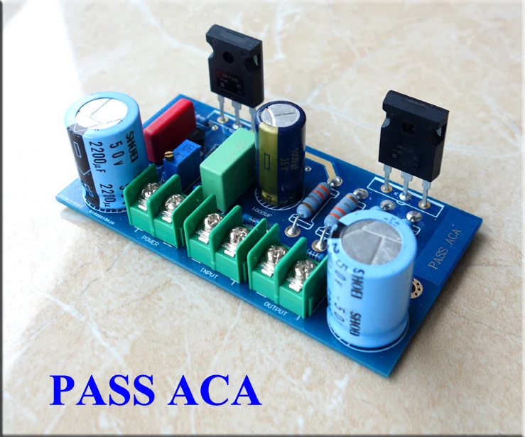 

DIY PASS 5W IRF240 Single-Ended DC Class A Gold Acoustic Tube Amplifier Board