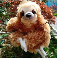 2019 new arrival hight quality 30cm cute sloth soft stuffed plush toy anima doll for children girl boy gift