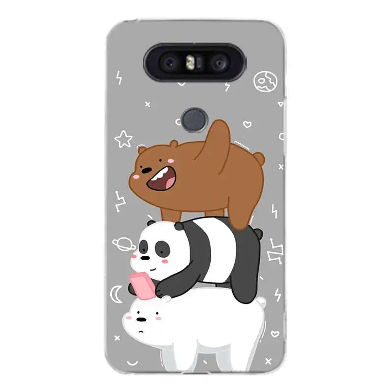 Чехол для мобильного телефона Three little bears Fundas Comic чехол LG G8s Q8 Q7 Q6 G7 G6 G5 V50 V40 V30 V20 V10 G4 |