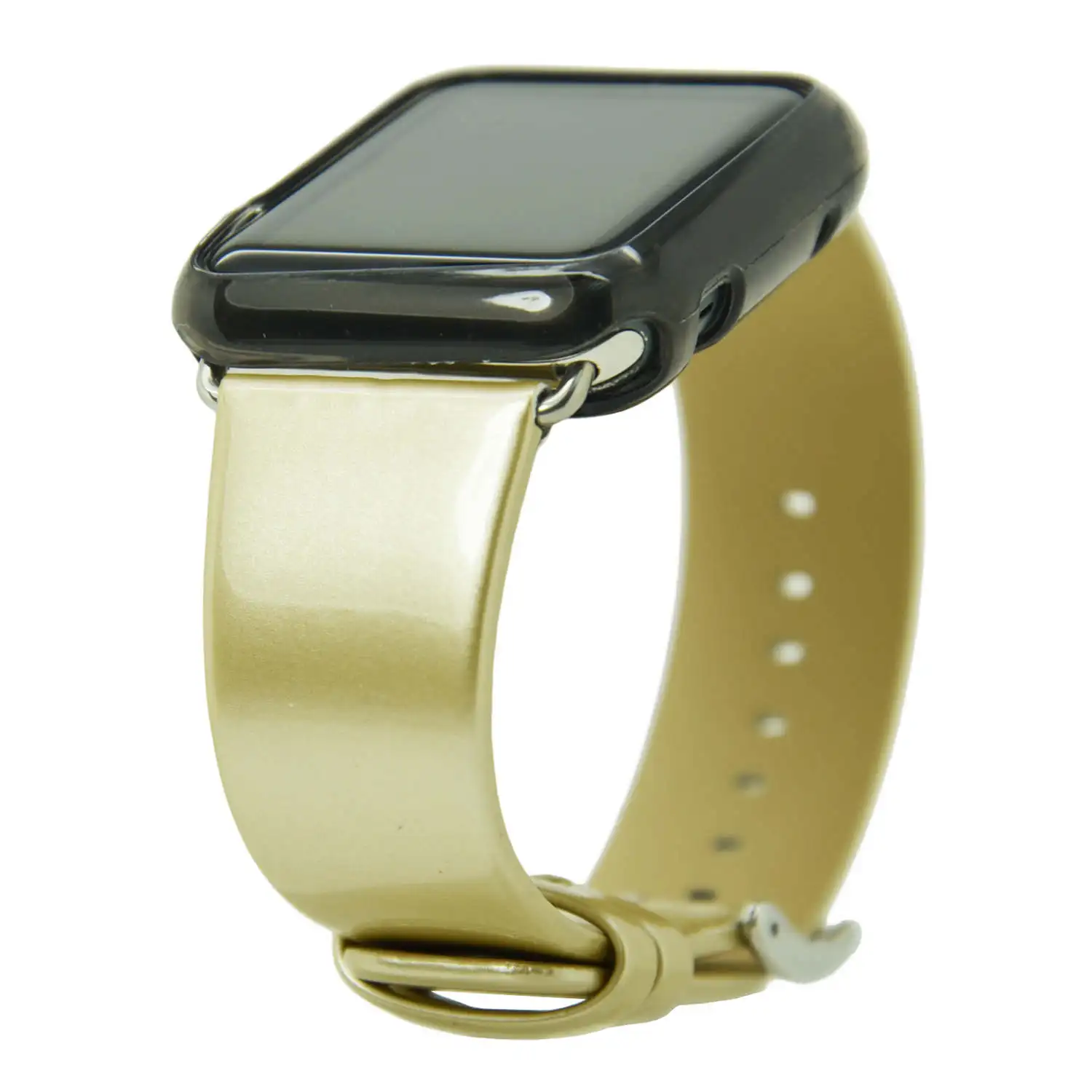 DAHASE блестящий кожаный ремешок для Apple Watch iWatch 42 мм 38 серия 1/2/3 часов | Наручные часы