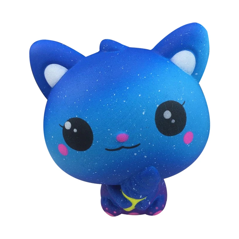 Мягкая игрушка мультяшное мороженое кошка Звездный олень мягкое медленно