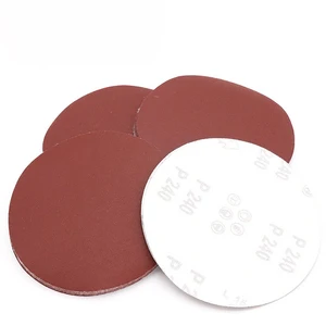 10 шт. 6-дюймовый 150 мм шлифовальный диск, шлифовальная бумага, шлифовальная бумага-Грит, флокирующая наждачная бумага для абразивных инструментов