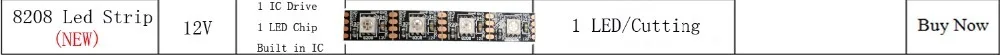 Пользовательская длина WS2812B индивидуально адресуемый WS2812 IC 5050SMD RGB светодиодные полосы, черный/белый доска, водонепроницаемый IP30/IP65/IP67