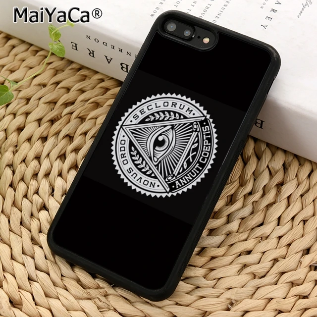 MaiYaCa Treugolnik Triangle Illuminati Alleing Phone Case For iPhone 5 6 6s 7 8 plus 11 pro X XR XS max SamsungS7 edge S8 S9 S10 |