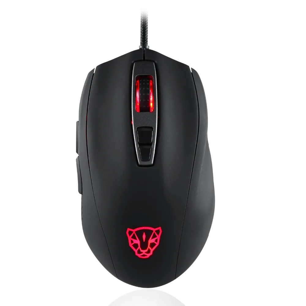 Проводная игровая мышь Motospeed V60 5000 точек/дюйм 7 клавиш Rato com fio компьютерная периферийная память|computer peripherals|dpi