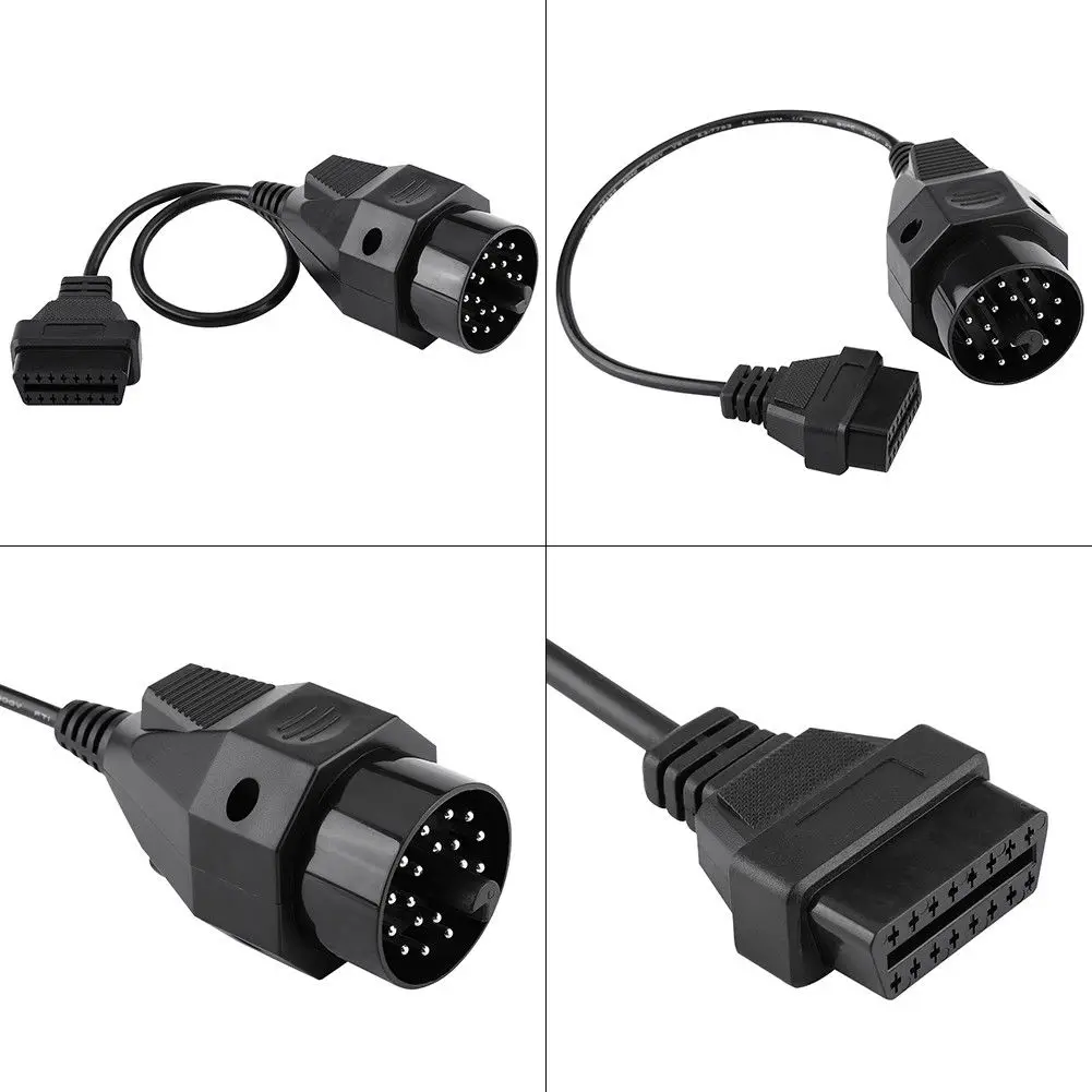 1 шт. 20 контактный до 16 OBD2 В комплект поставки входит адаптер кабель блока