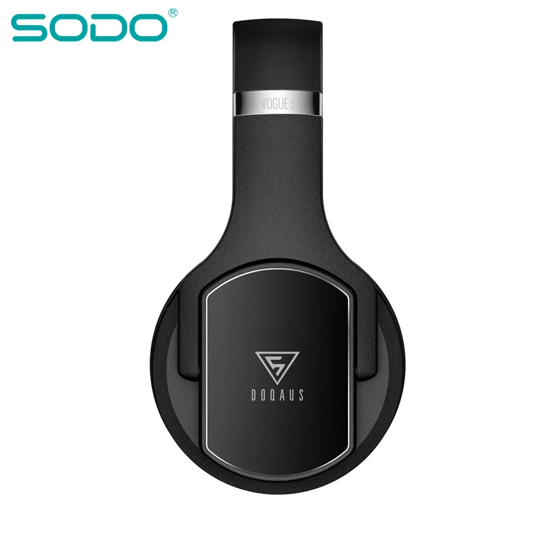 Оригинальные удобные беспроводные наушники SODO V2 NFC 2 в 1 поворотные Bluetooth с