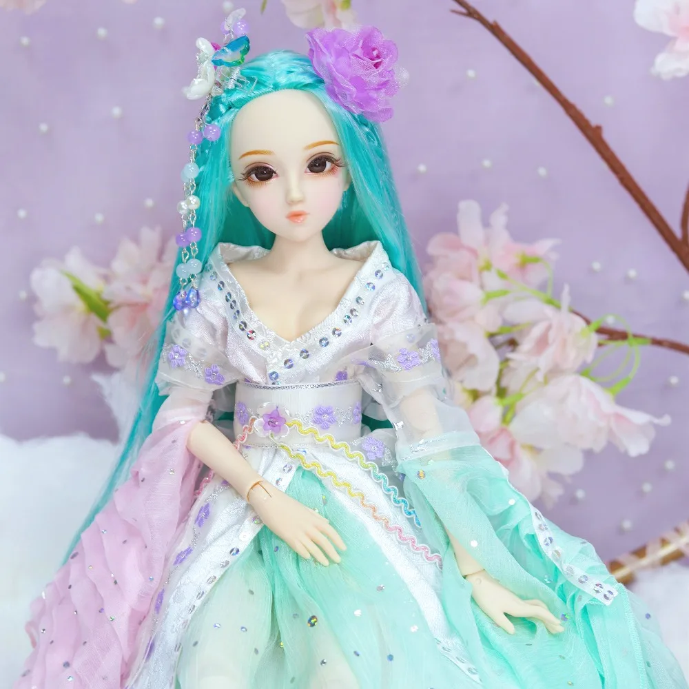 DQ bjd кукла 45 см дневник королева 1/4 одежда обувь головной убор ручной работы