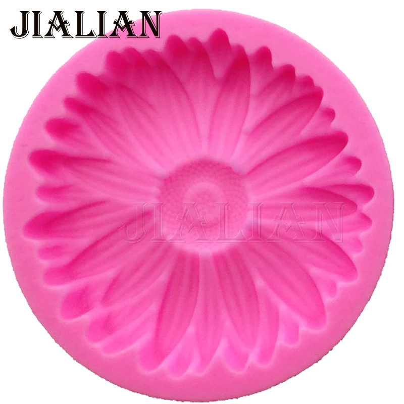 3D Cake Decoration Silicone Molds Flowers Chrysanthemum Chocolate Sugarcraft sugar Candy Mold Fondant decorating tools T0835 | Дом и сад