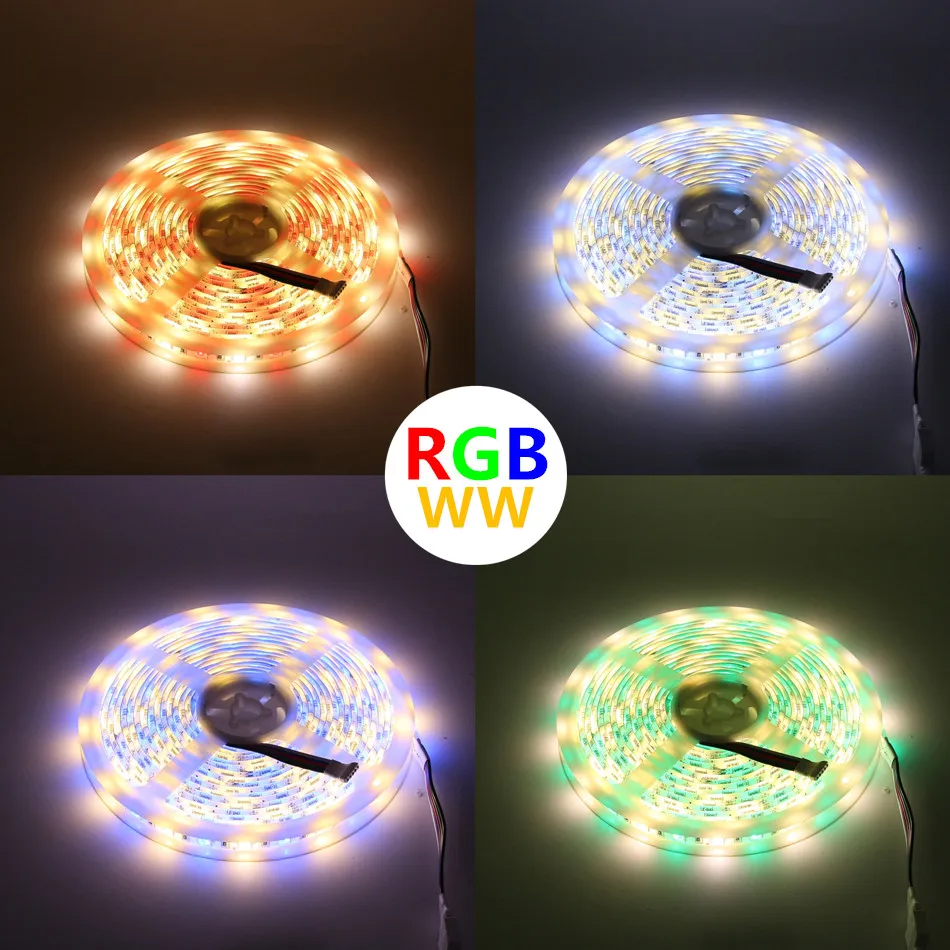 10 м 5 RGB Светодиодная лента 5050 SMD светодиодный свет гибкая Водонепроницаемый ИК