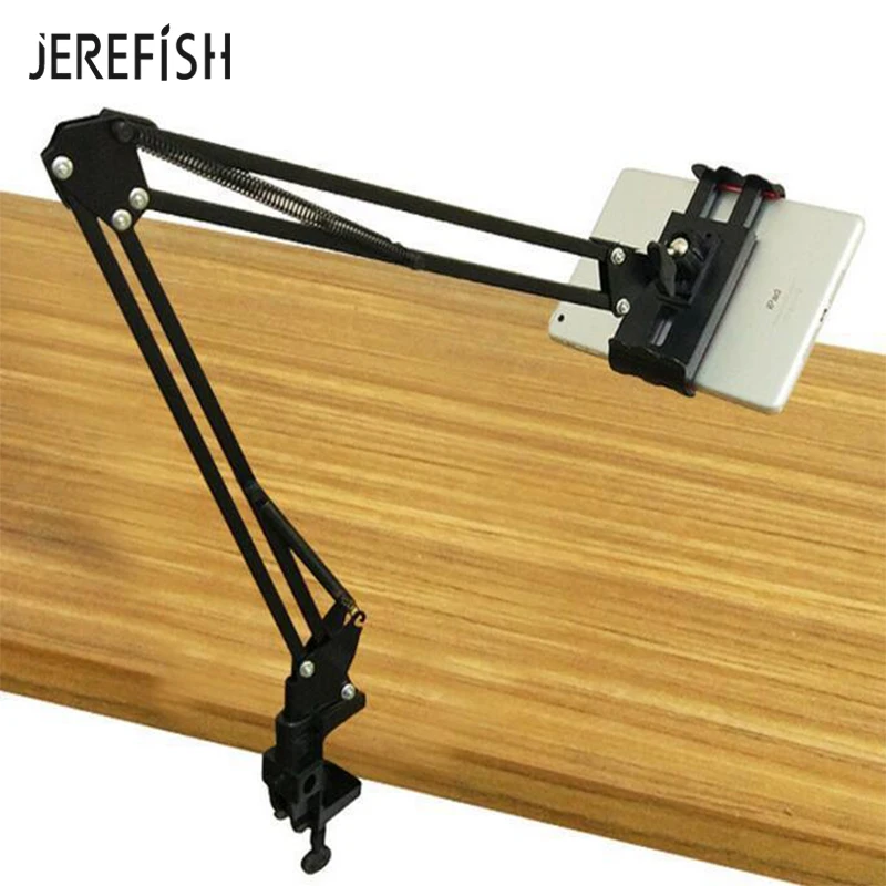 Металлический Настольный держатель JEREFISH для планшета Складная Настольная лампа
