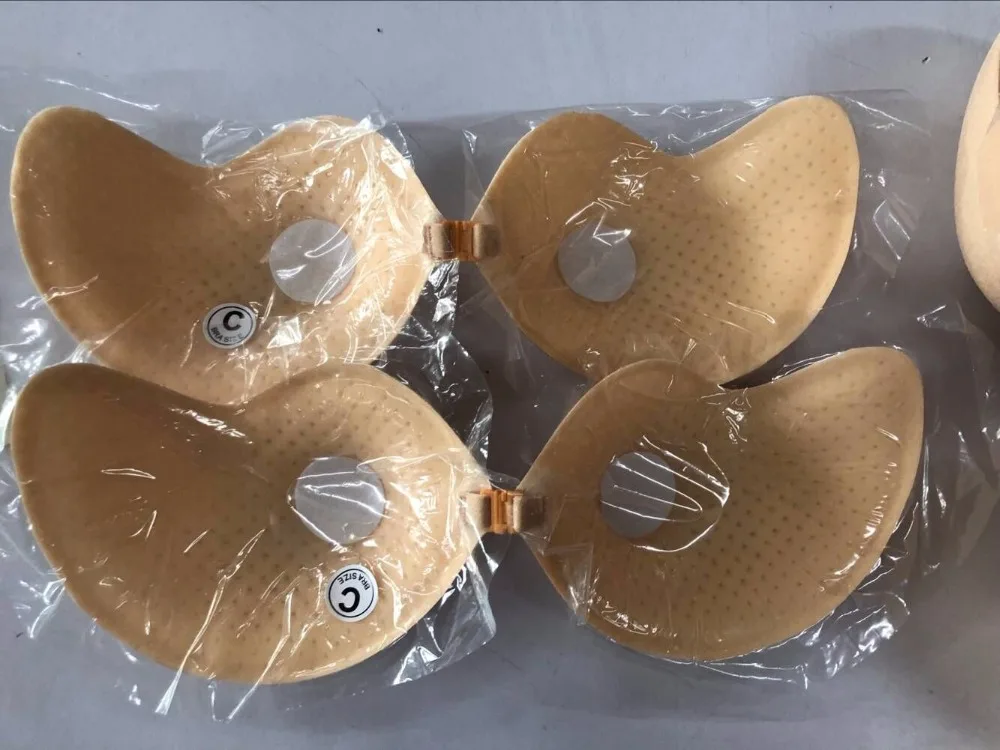100 pcs/ lot Invisible Bra Fly Bra Mango Shape Thick Cup Strapless Bandage Seamless Push Up Bras Gather Blackless Bralette