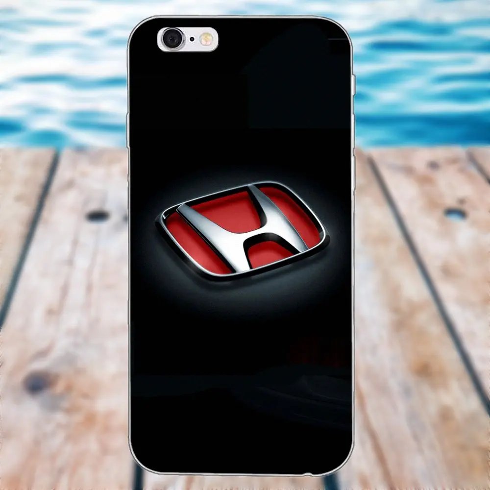 Мягкий Топ продаж для Apple iPhone X 4 4S 5 5C SE 6 6S 7 8 Plus Galaxy Grand Core II Prime Alpha Jdm автомобиль Honda крылья Fly - Цвет: as picture