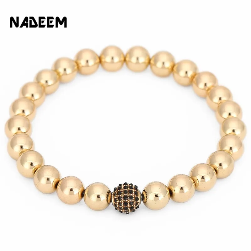 Лидер продаж для женщин и мужчин Bijoux Femme сделай сам медный Кристальный шар 8 мм