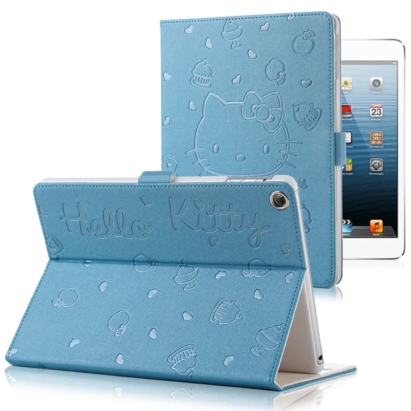 Для ipad MiNi 4 Чехол подставка из искусственной кожи для Apple чехол планшета новый