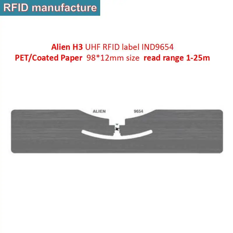 RFID UHF влажная инкрустация этикетка наклейка 100 шт./лот 860 ~ 960 МГц Пассивный EPC Class1 Gen2