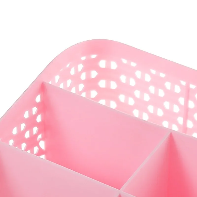 Multi-grid Desk Storage Box Plastic Sundries Shelf Skin Care Cosmetics Consolidation | Дом и сад