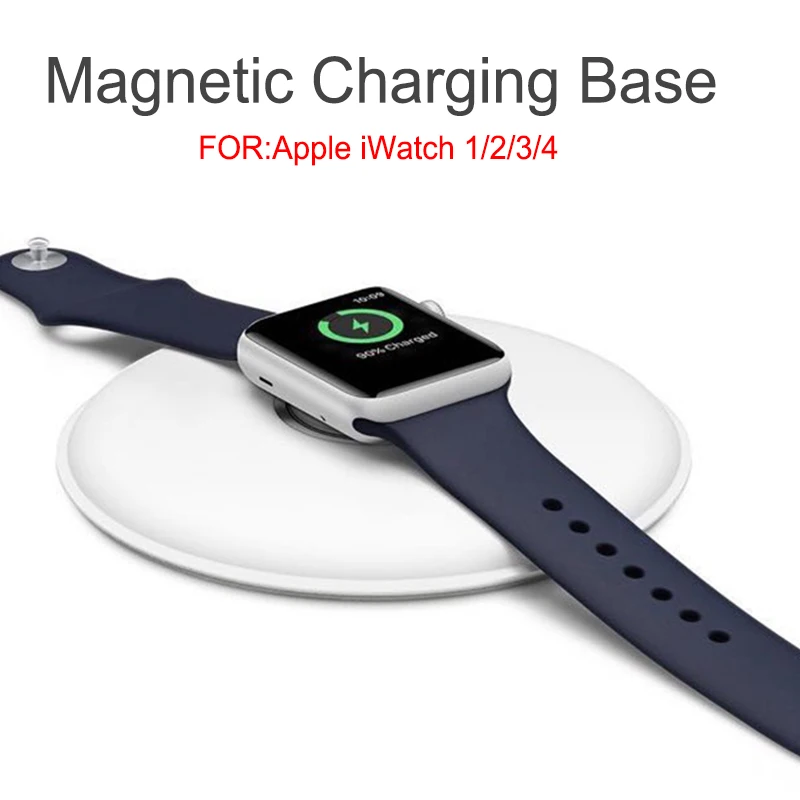Беспроводная зарядная площадка для Apple Watch 1 2 3 4 серии 38 мм 42 Беспроводное зарядное
