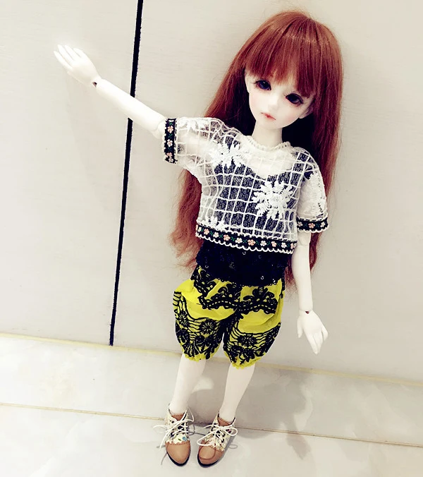 D01 P382 детская игрушка ручной работы 1/6 1/3 1/4 кукла аксессуары BJD/Sd одежда черный