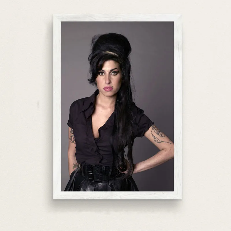 3 P475 Amy Winehouse музыкальный певец звезда поп-арт, живопись Шелковый Холст плакат настенный домашний декор - Цвет: 3